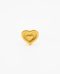 PIERCING HEART · PLATA BAÑO ORO