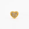 PIERCING HEART SPARKS · PLATA BAÑO ORO