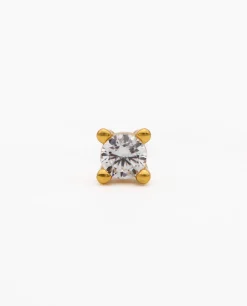 PIERCING SPARK · PLATA BAÑO ORO