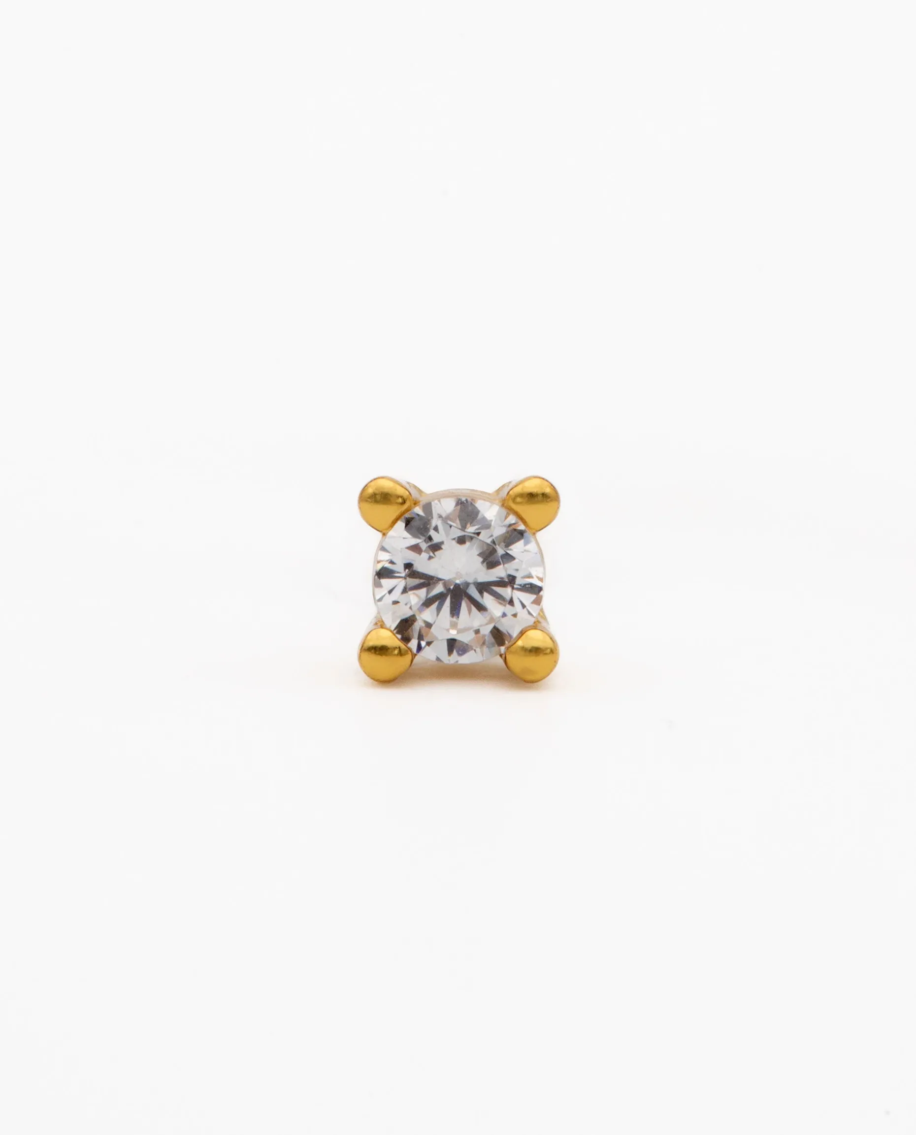 PIERCING SPARK · PLATA BAÑO ORO