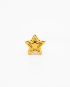 PIERCING STAR · PLATA BAÑO ORO