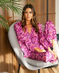 PIJAMA GLAZED FEELINGS · CAMISA LARGA