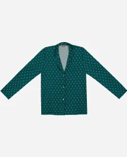 PIJAMA GREEN SUITE · CAMISA LARGA