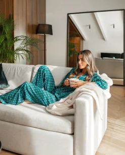 PIJAMA GREEN SUITE · PANTALÓN LARGO