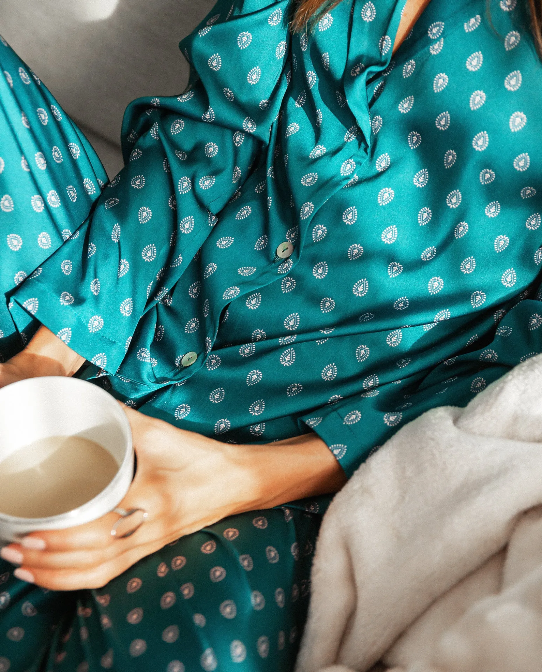 PIJAMA GREEN SUITE · PANTALÓN LARGO