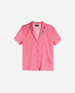 PIJAMA PINK CHAOS · CAMISA CORTA
