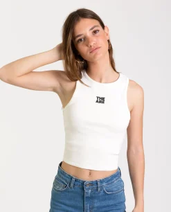 TANK TOP LOGO · BLANCO