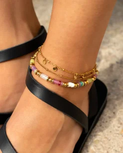 TOBILLERA STORIES · ACERO BAÑO ORO