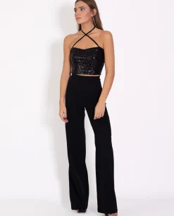 TOP AFTER MIDNIGHT · NEGRO