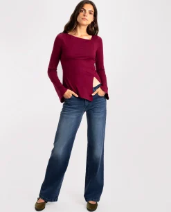 TOP DAILY FIT · BURDEOS