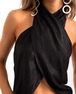 TOP NEVER LATE · NEGRO