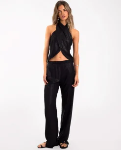 TOP NEVER LATE · NEGRO