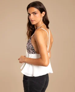 TRIANGLE TOP · BLANCO