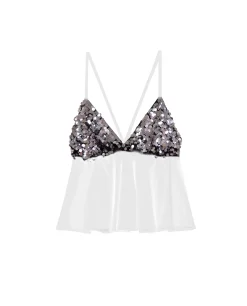 TRIANGLE TOP · BLANCO