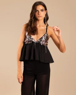 TRIANGLE TOP · NEGRO