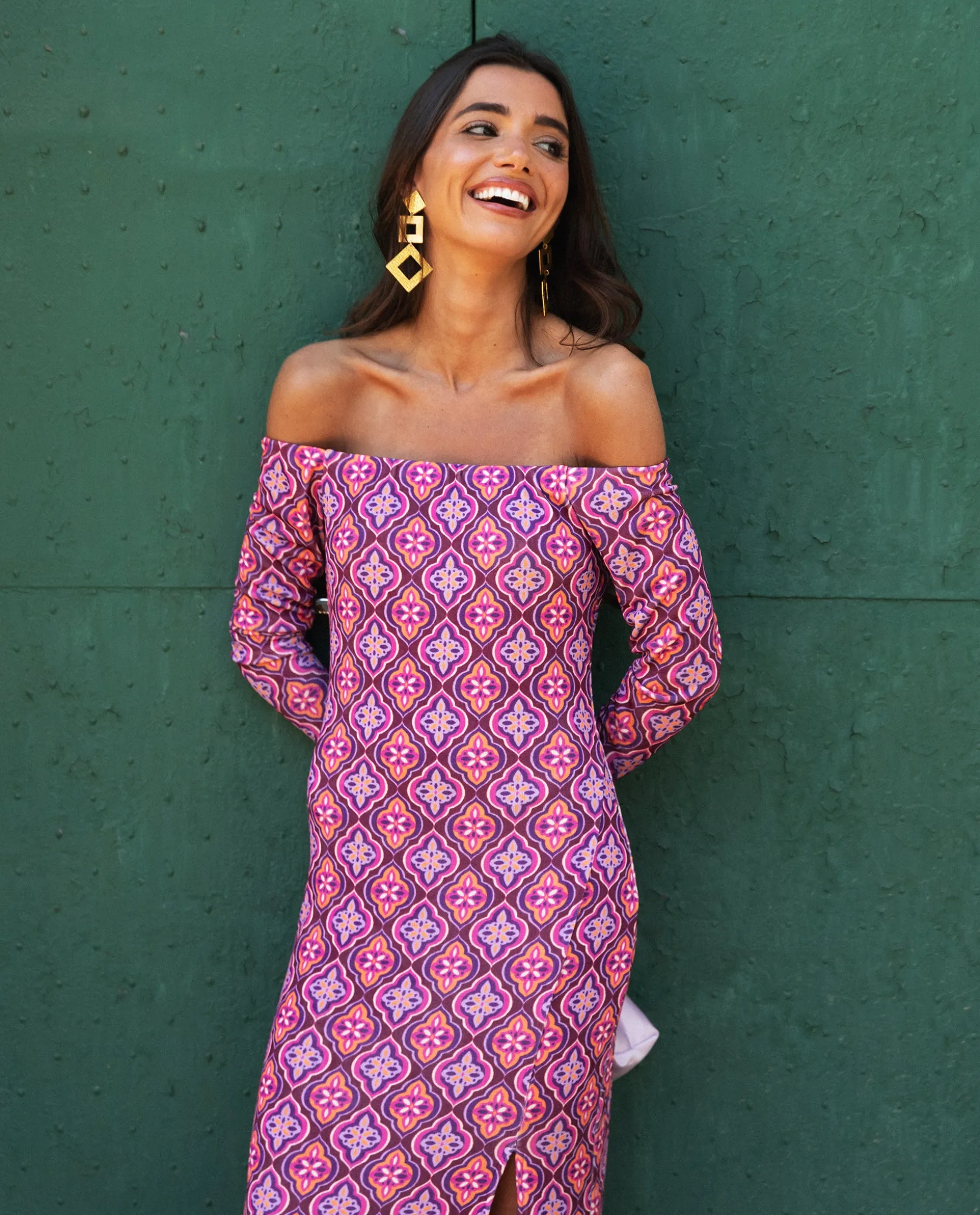 VESTIDO ALHAMA · ESTAMPADO