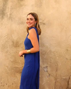 VESTIDO ALHAMBRA · AZUL COBALTO