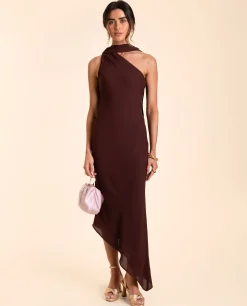 VESTIDO ALHAMBRA · MARRÓN