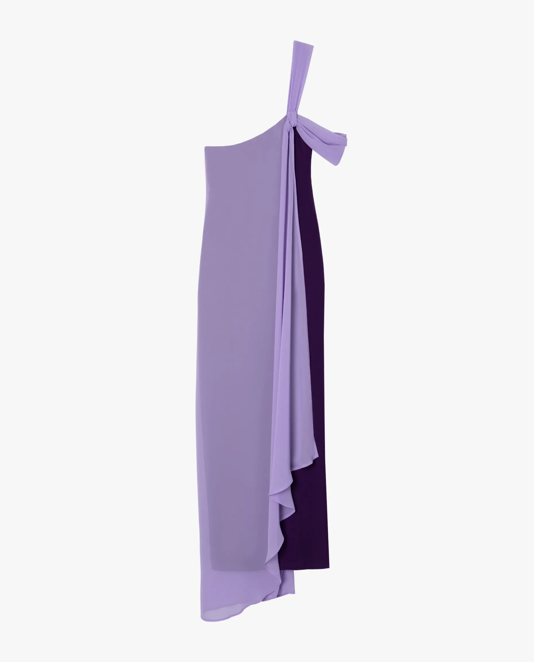 VESTIDO ALMERÍA · MORADO Y LILA