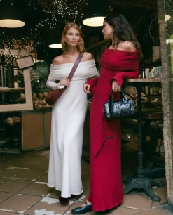 VESTIDO COTTON FEELS · BURDEOS