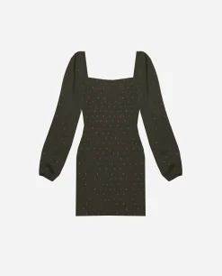 VESTIDO DONT ASK WHY · VERDE MILITAR