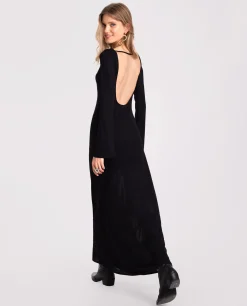 VESTIDO EVENING MEMORIES · NEGRO