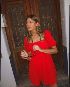 VESTIDO FILIPA · ROJO