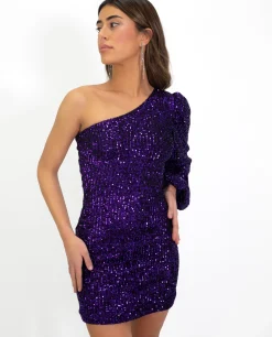 VESTIDO HERE & NOW · MORADO