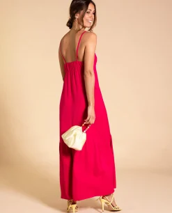 VESTIDO HOPE · FRESA