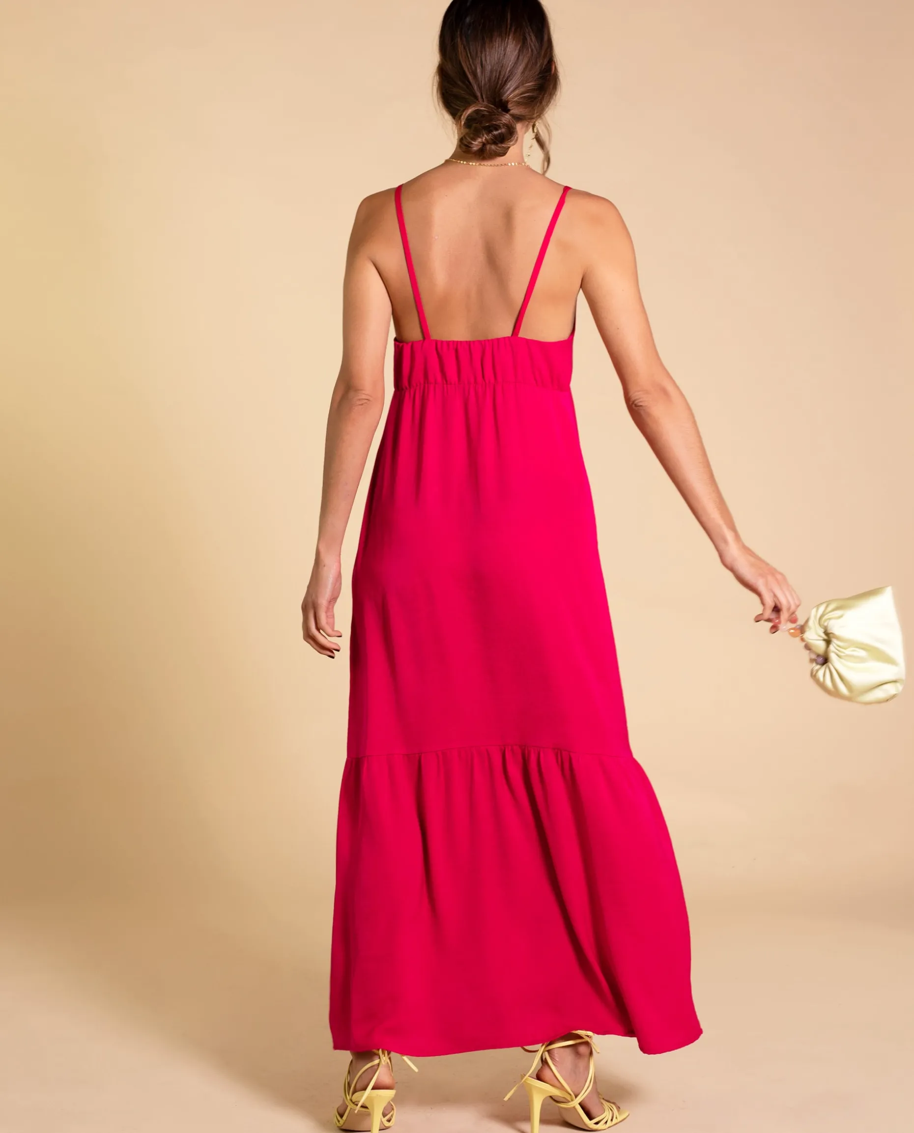 VESTIDO HOPE · FRESA