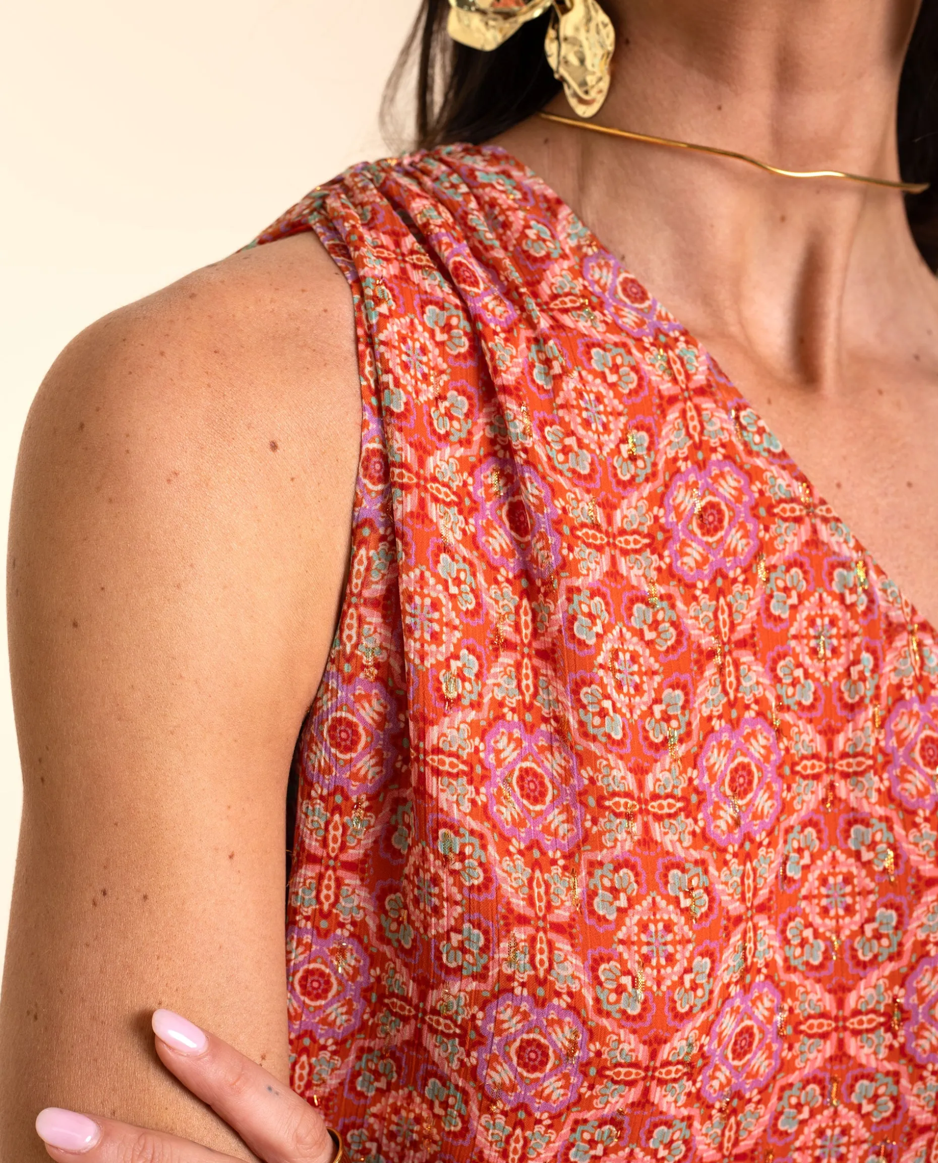 VESTIDO HUELVA · NARANJA