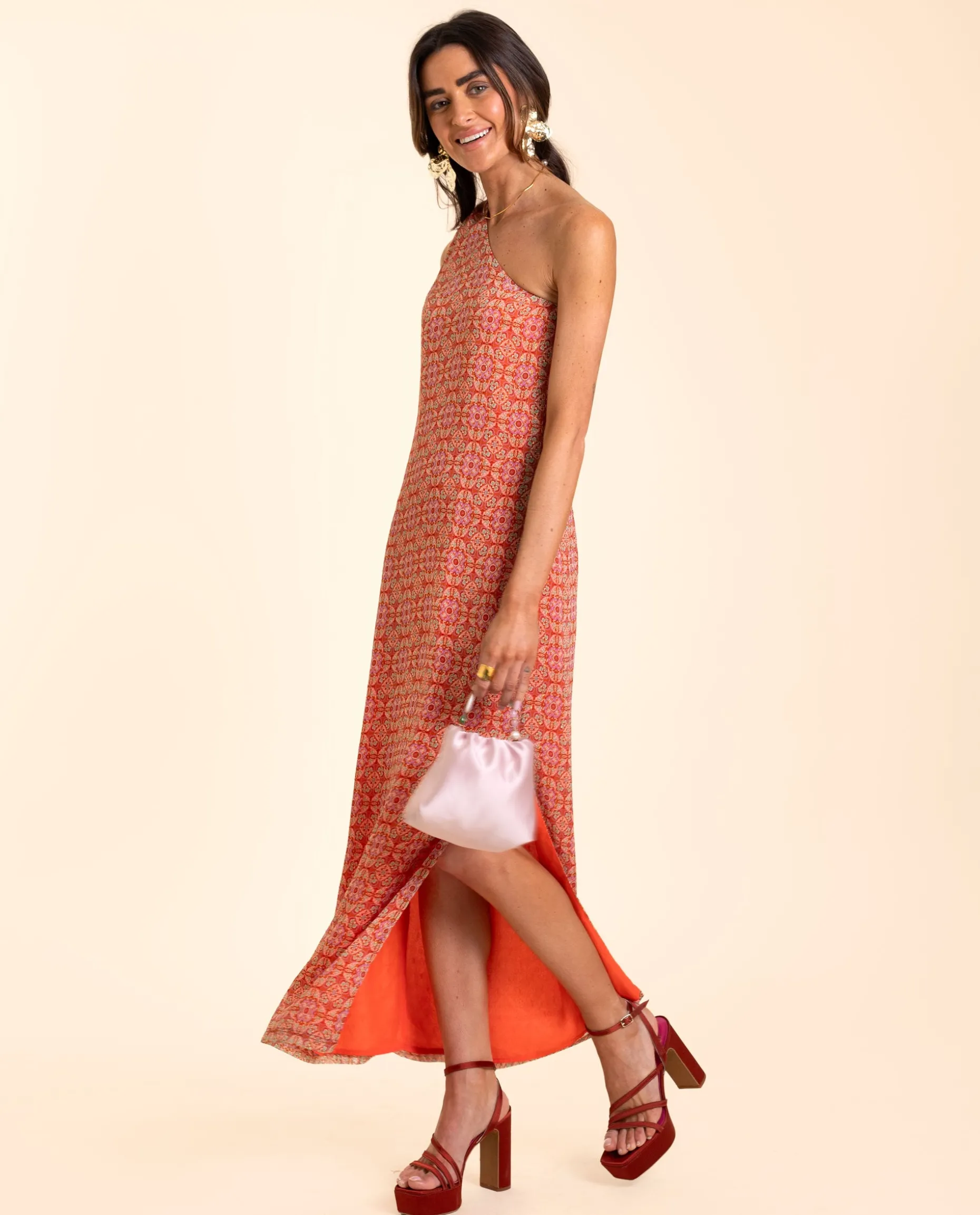 VESTIDO HUELVA · NARANJA