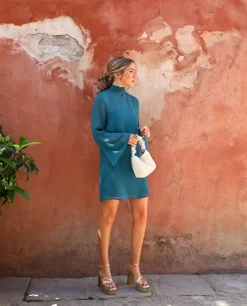 VESTIDO JIMENA · AZUL