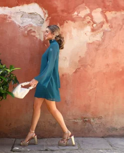 VESTIDO JIMENA · AZUL