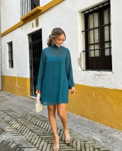 VESTIDO JIMENA · AZUL