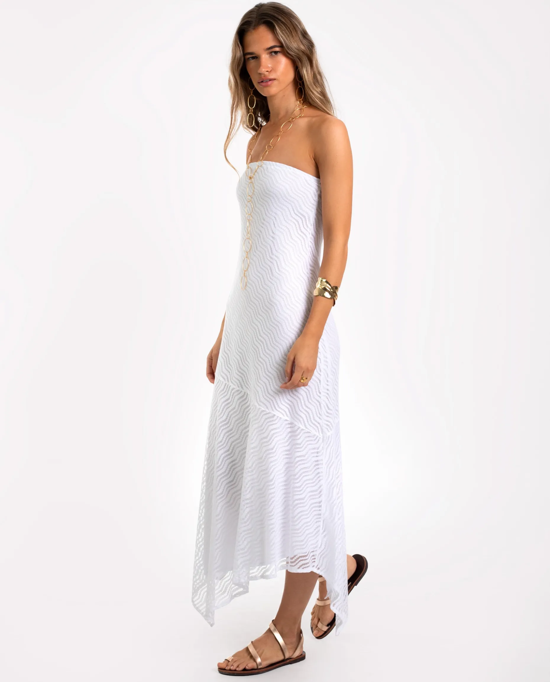 VESTIDO LAST MINUTE · BLANCO
