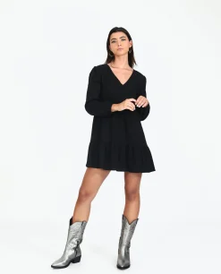 VESTIDO LITTLE THINGS · NEGRO