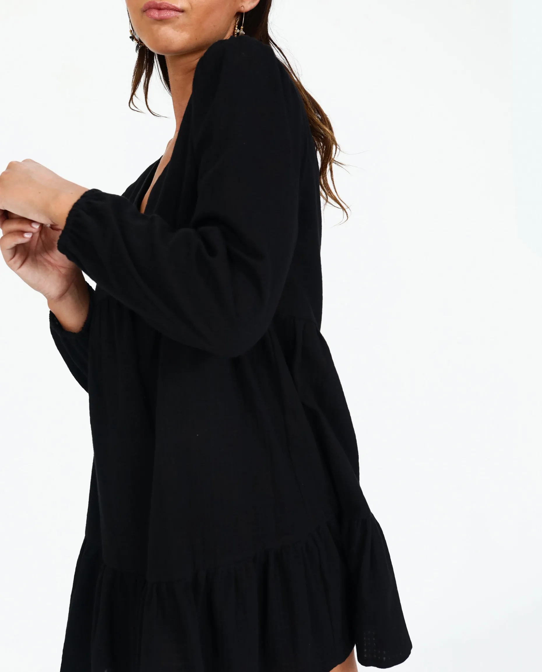 VESTIDO LITTLE THINGS · NEGRO