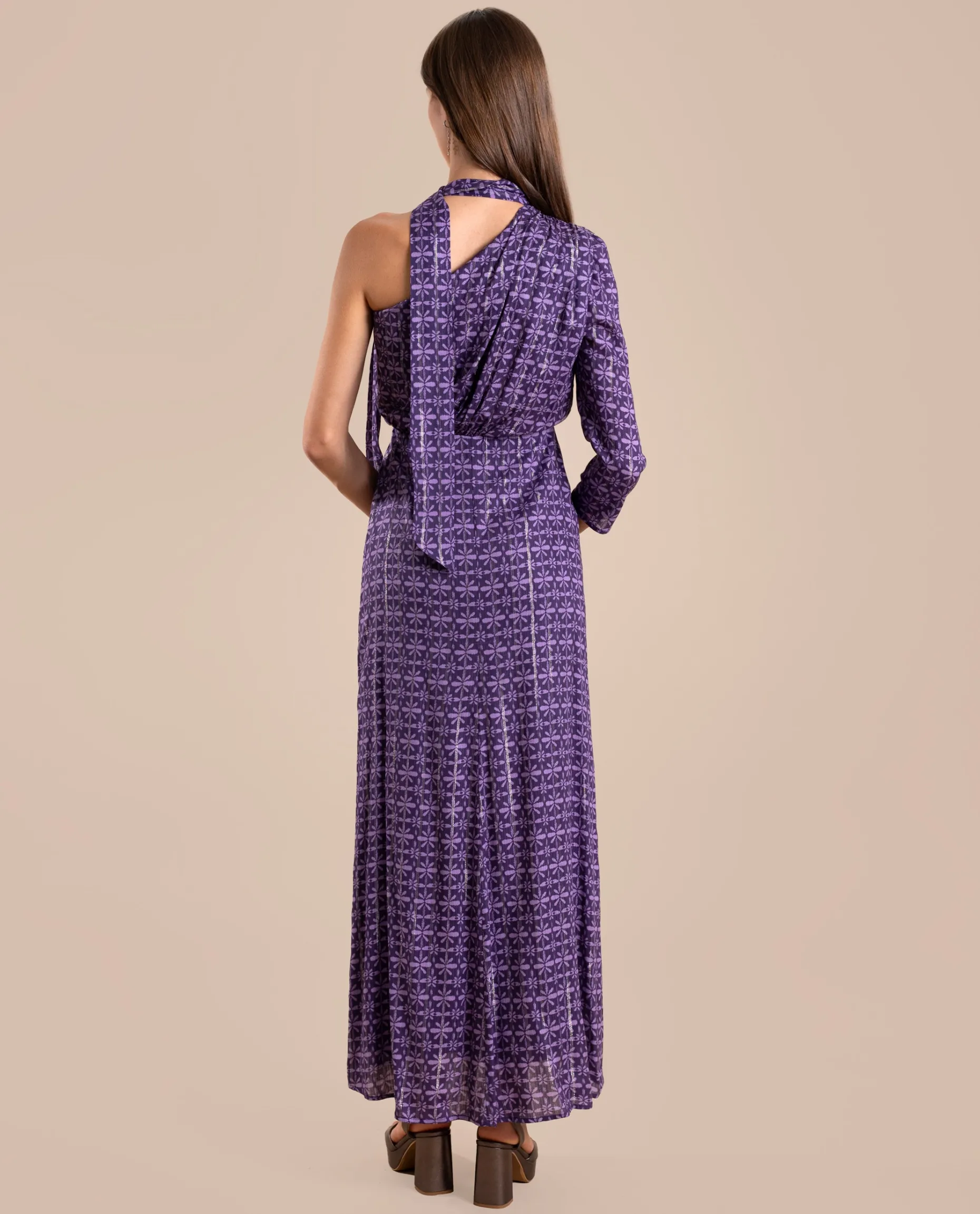 VESTIDO LÉONIE · MORADO