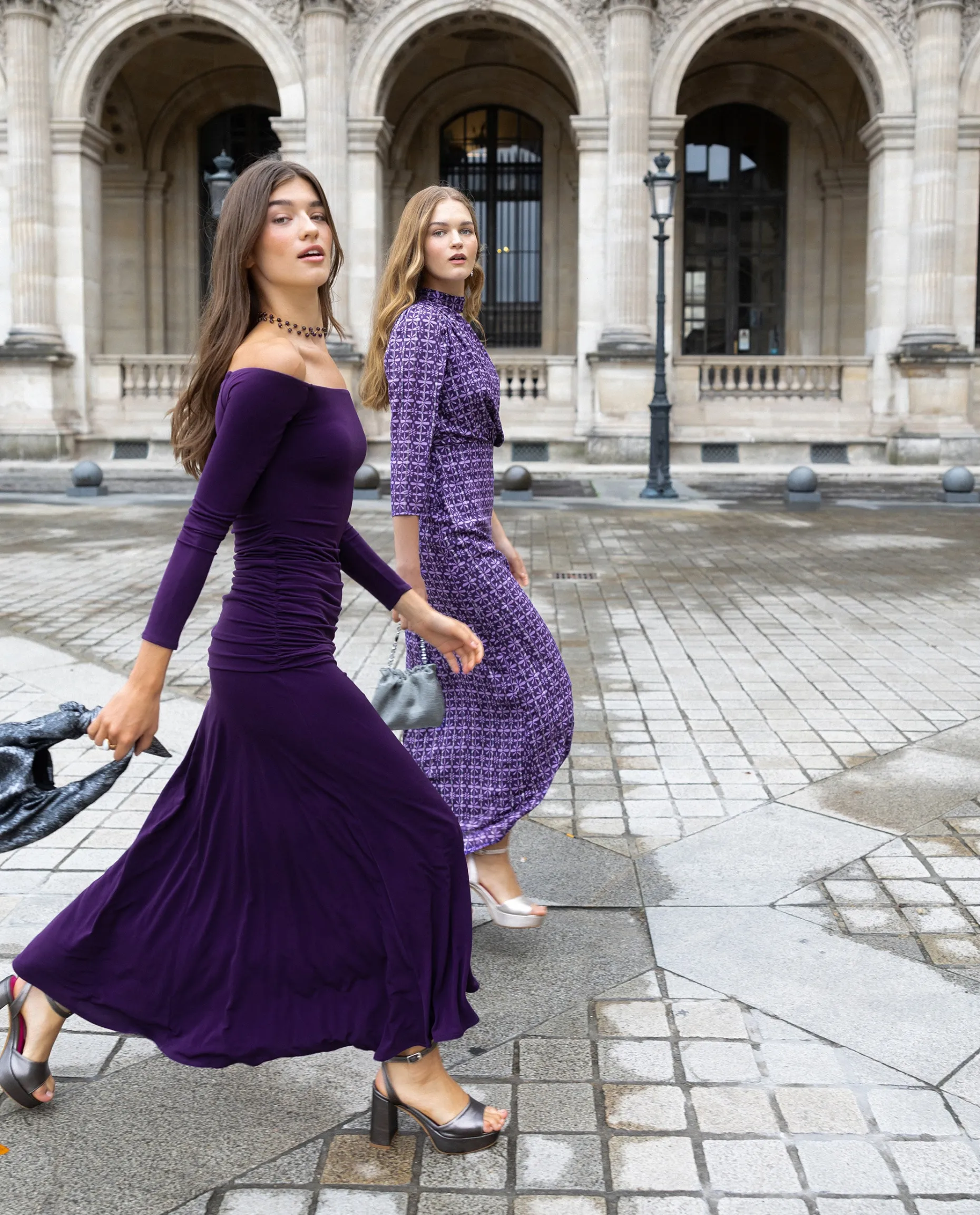 VESTIDO LÉONIE · MORADO