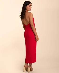 VESTIDO LUCENA · ROJO