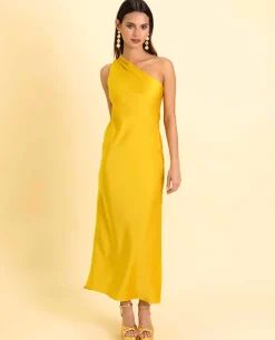 VESTIDO MRS. ABRIL · AMARILLO