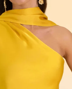 VESTIDO MRS. ABRIL · AMARILLO