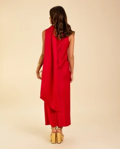 VESTIDO MRS. ABRIL · ROJO