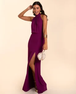 VESTIDO MRS. ALCARAZ · CIRUELA