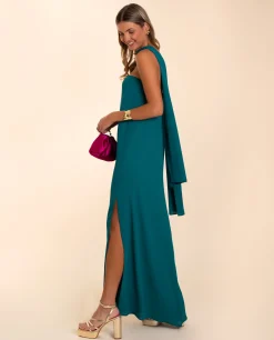 VESTIDO MRS. ARTEAGA · AZUL