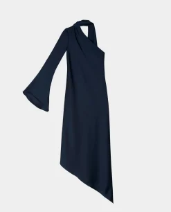 VESTIDO MRS. CORTÉS · AZUL MARINO