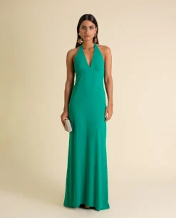 VESTIDO MRS. PEREA · VERDE