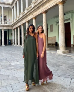 VESTIDO MRS. RIVERA · VERDE