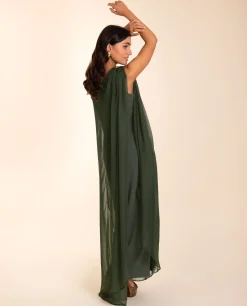 VESTIDO MRS. RIVERA · VERDE